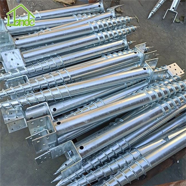 No More Digging Hot Dipped Galvanized Screw Anchor